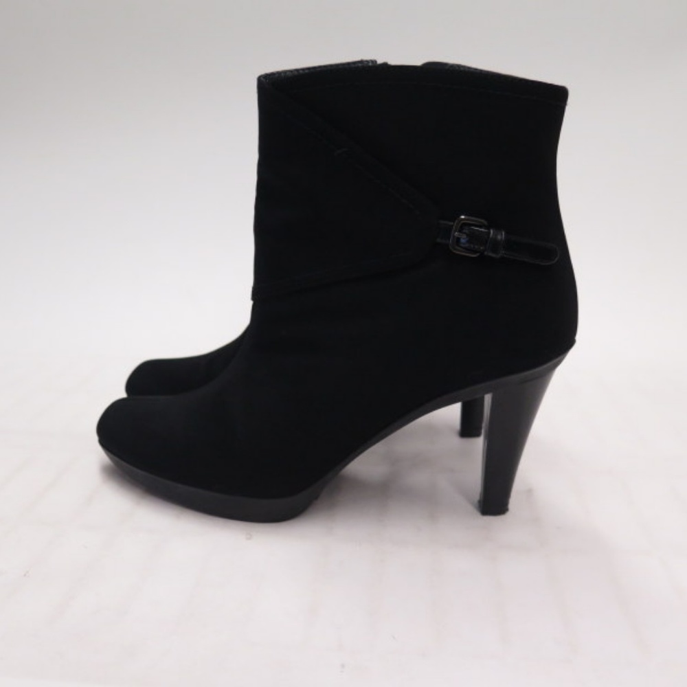 Stuart Weitzman Ankle Boot Gorgeous Black Gore-Tex - Picture 5 of 8